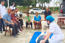 湖北孝感：急救课堂进乡村，千名农民学技能